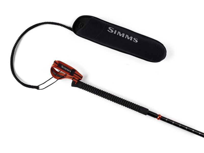 simms pro wading staff carbon