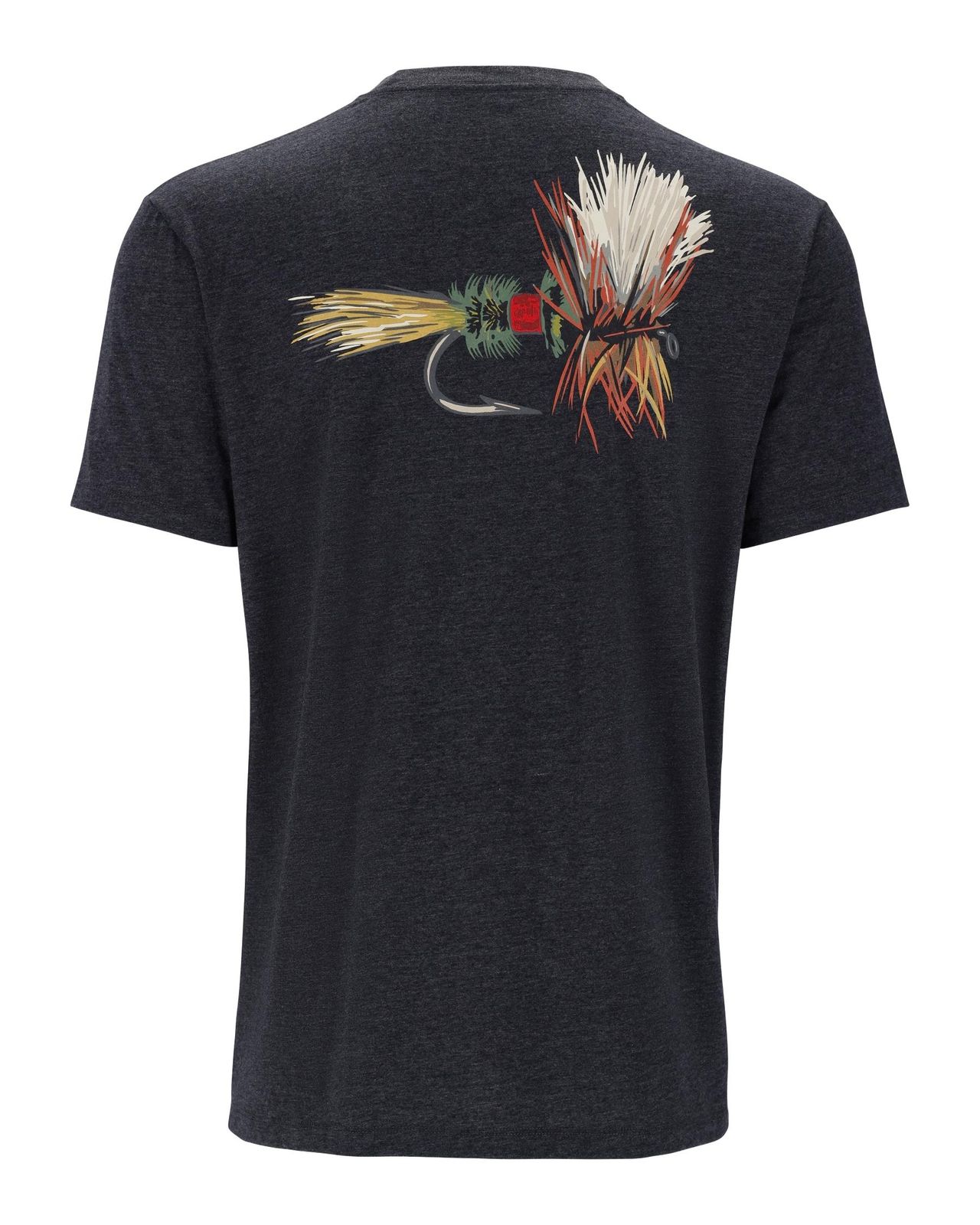 simms let it fly t shirt military charcoalheather (kopie)